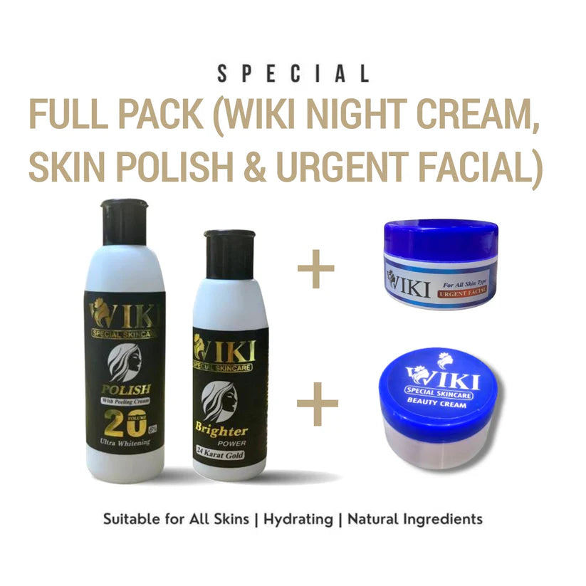 WIKI Special Skincare Full Pack