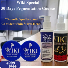 Wiki Special 30 Days Pigmentation Course — Fade Dark Spots & Glow