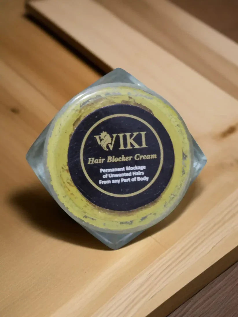 WIKI Hair Blocker Cream - Advanced Permanent Hair Removal Solution for Silky Smooth Skin