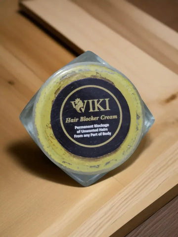 WIKI Hair Blocker Cream - Advanced Permanent Hair Removal Solution for Silky Smooth Skin